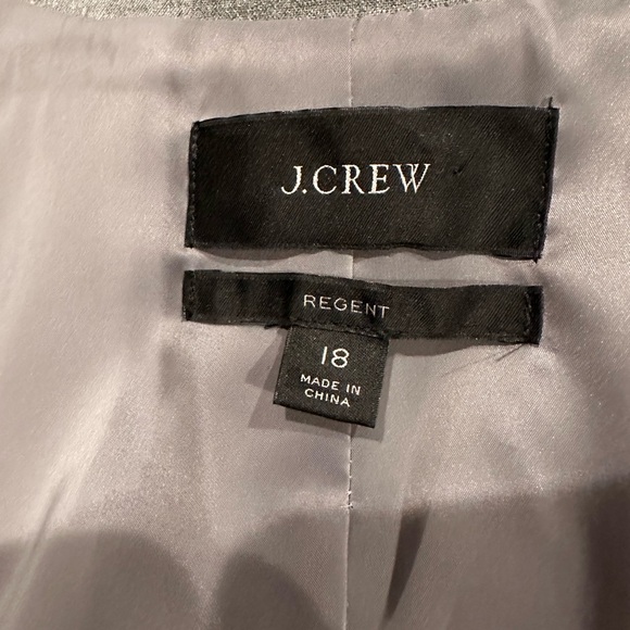 J. Crew Gray Stretch Blazer - Picture 9 of 10